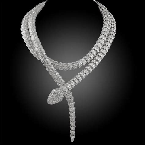 bulgari two row necklace.